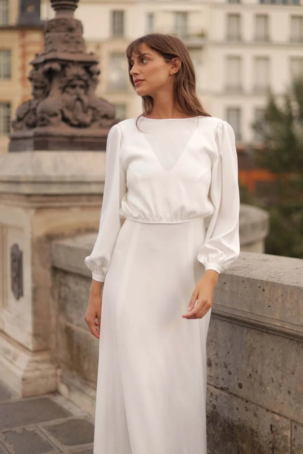 Flash Sale Blouse Iris blanche Hauts