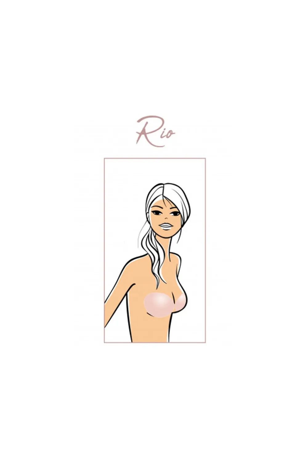 Discount Soutien gorge adhésif Rio Lingerie